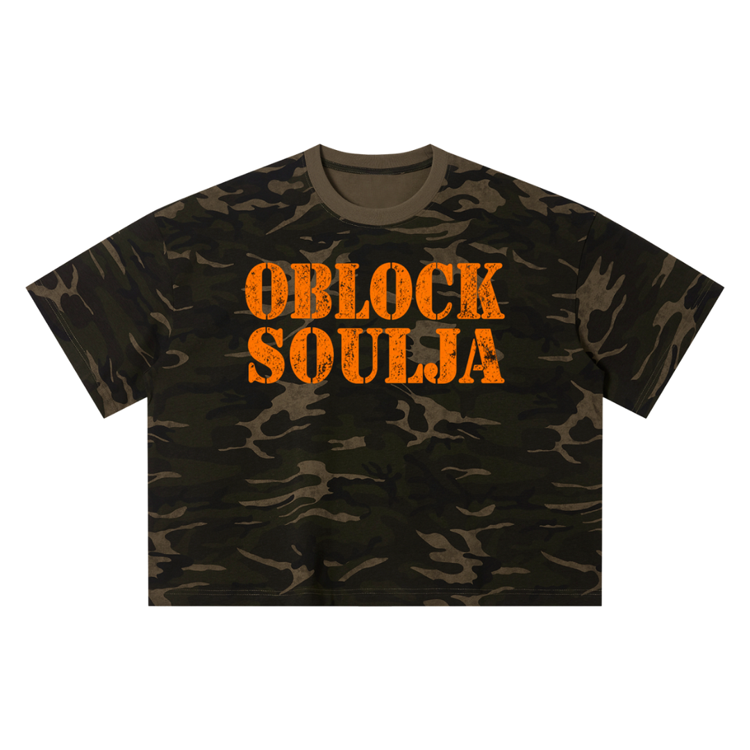 Oblock Soulja Camo Boxy T-Shirt (Prince Dre)